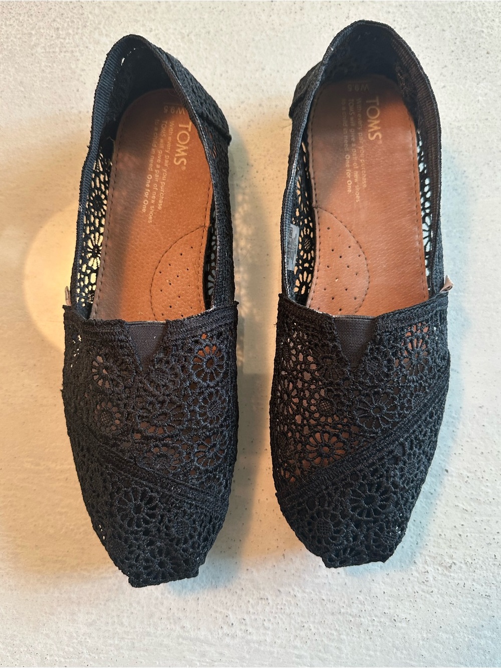 TOMS Crochet Classic Slip-Ons